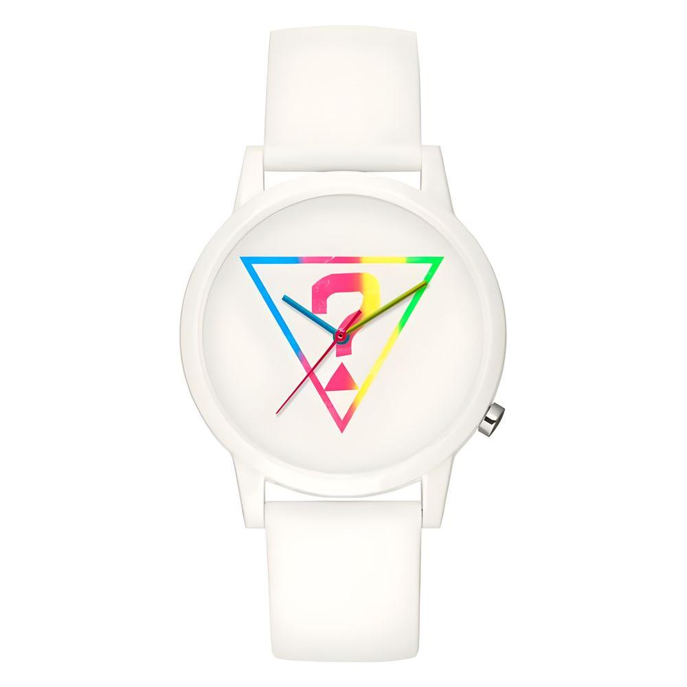 Guess White Silicone Watch 1728,Guess,New with tags,Watches for Women - Watches,White,Women Guess GUV1024M1AC