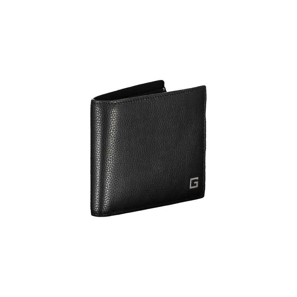 Guess Jeans Black Leather Wallet GU-27041