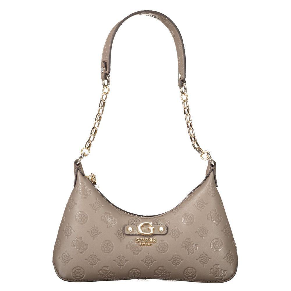 Guess Jeans Brown Polyethylene Women Handbag GU-39132