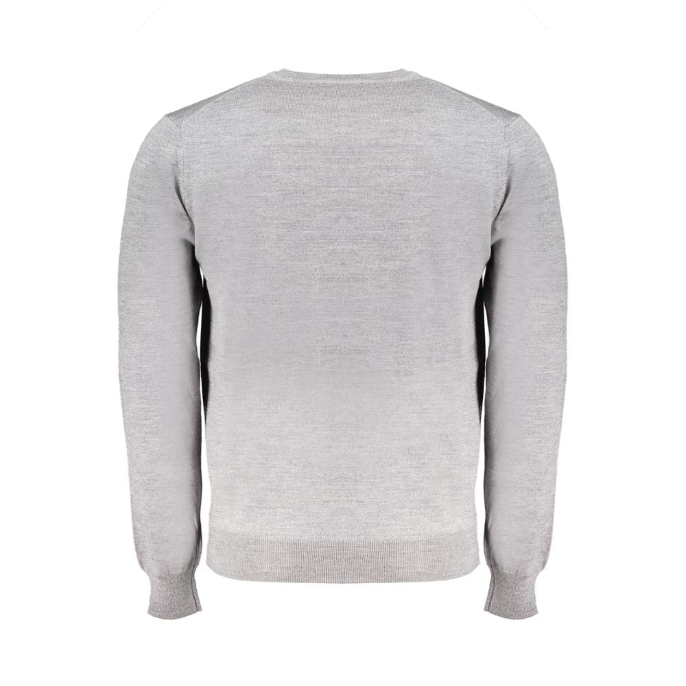 Harmont & Blaine Gray Wool Sweater