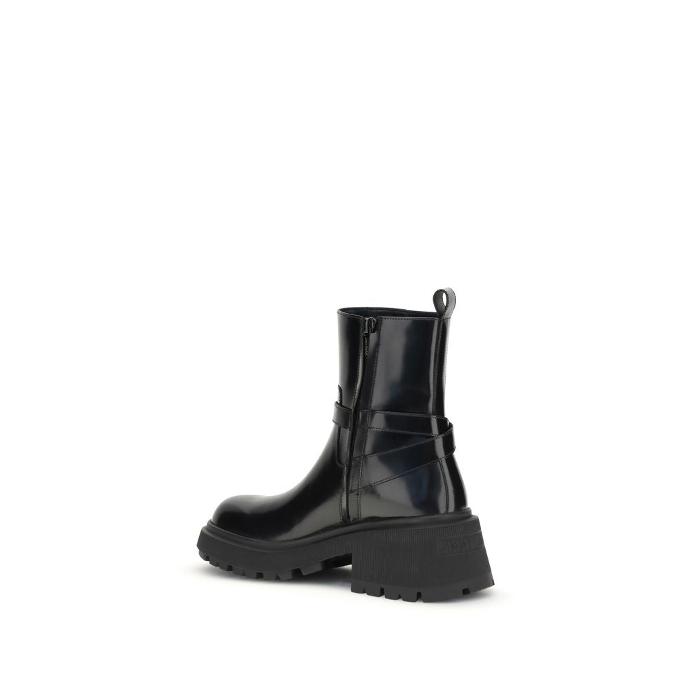 Jimmy Choo Patent-leather Conny Ankle Boots JI-J000178002BLACK-EU36/US6