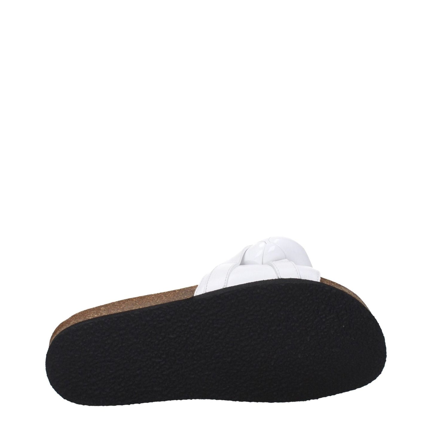 Jw Anderson White Leather Slippers Sandals JW-8609858846985-EU35/US5