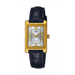 CASIO COLLECTION Mod. TANK. LEATHER - ARGENTEE LTP-1234PGL-7A2EF