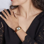 CASIO COLLECTION Mod. TANK. LEATHER - ARGENTEE LTP-1234PGL-7AEG