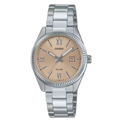 CASIO COLLECTION Mod. LADY DATE - CHAMPAGNE LTP-1302DD-4A2VDF