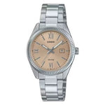 CASIO COLLECTION Mod. LADY DATE - CHAMPAGNE LTP-1302DD-4A2VDF