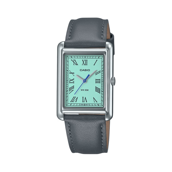 CASIO COLLECTION Mod. LADY TANK. LEATHER - TURQUOISE ***SPECIAL PRICE*** LTP-B165L-2BVEF
