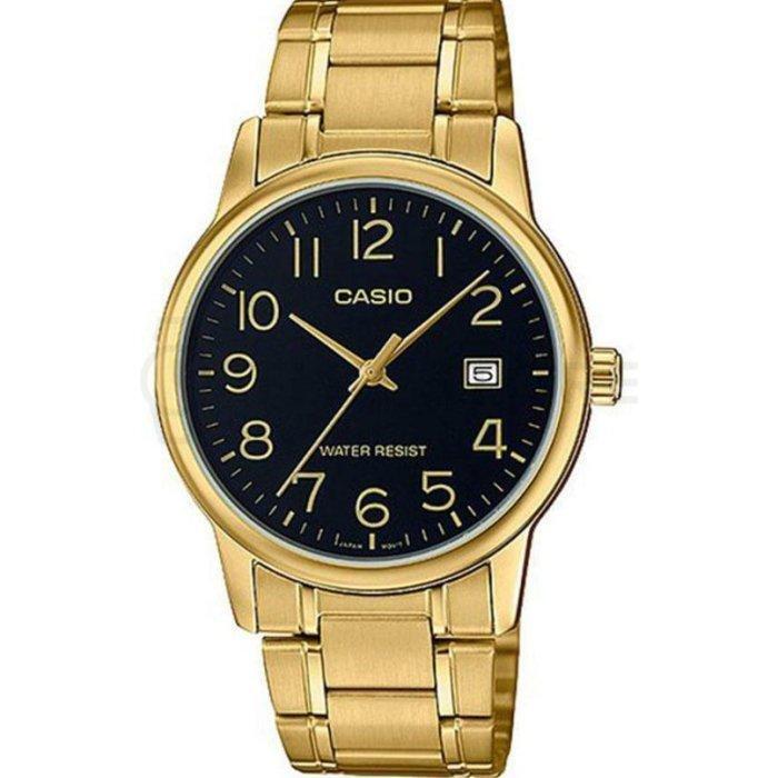 CASIO COLLECTION Mod. LADY DATE. GOLD - BLACK LTP-V002G-1BUDF