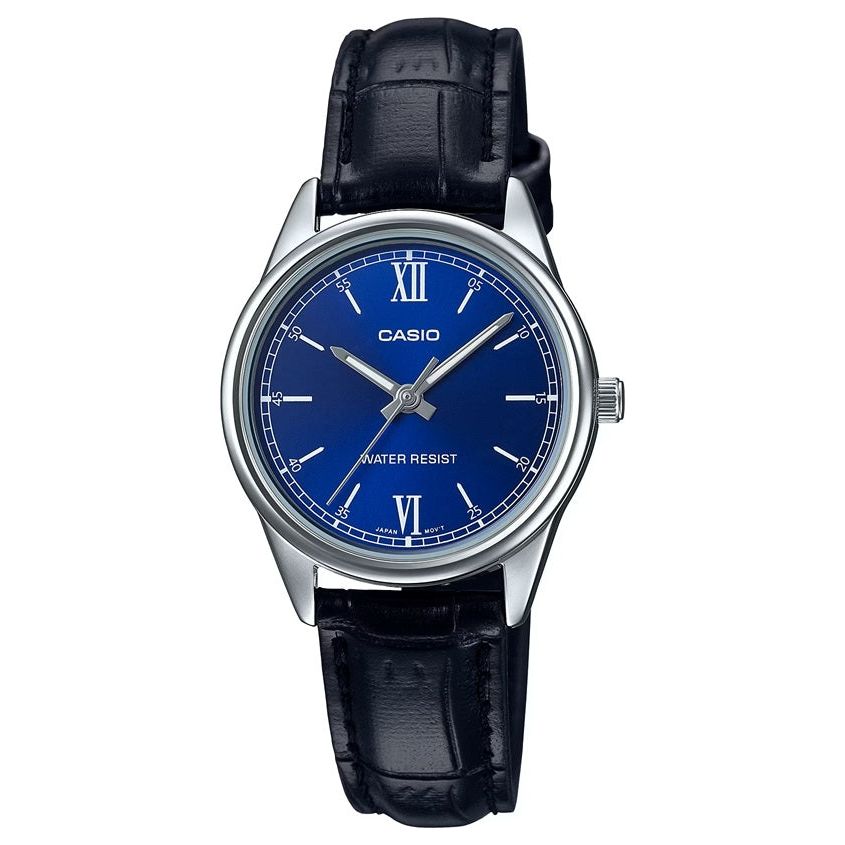 CASIO COLLECTION Mod. ONLY TIME LADY LEATHER - BLUE LTP-V005L-2BUDF