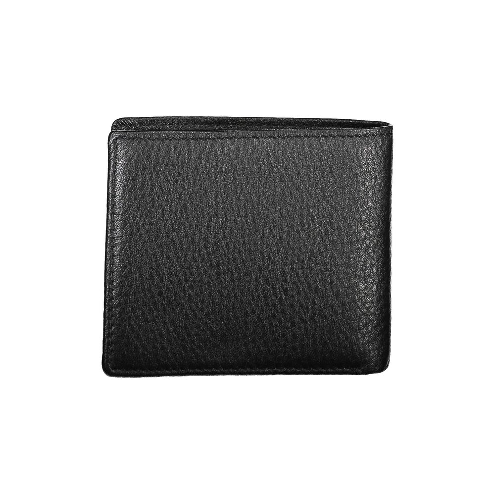 La Martina Black Leather Wallet