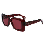 Lanvin Red Bio Injected Sunglasses 1728,67434610848,Lanvin,New with tags,Red,Sunglasses for Women - Sunglasses,Women Lanvin LALNV642S601AC