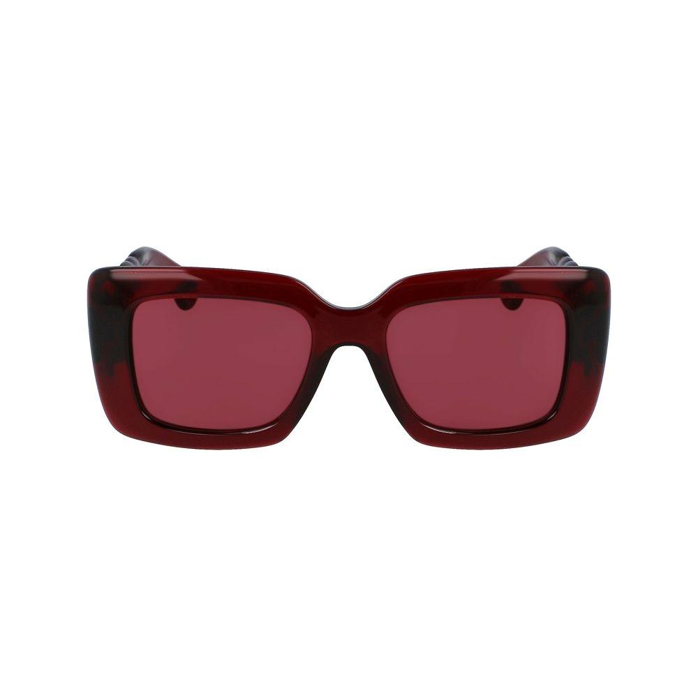 Lanvin Red Bio Injected Sunglasses 1728,67434610848,Lanvin,New with tags,Red,Sunglasses for Women - Sunglasses,Women Lanvin LALNV642S601AC