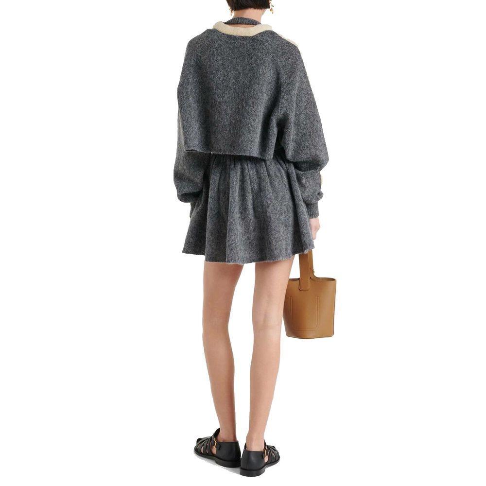 Loewe Cropped Wool Cardigan LO-8735509283028-XS