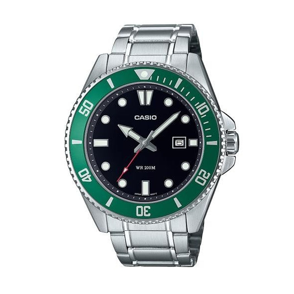 CASIO COLLECTION Mod. DIVER DATE 200M - BLACK MDV-107D-3AVEF
