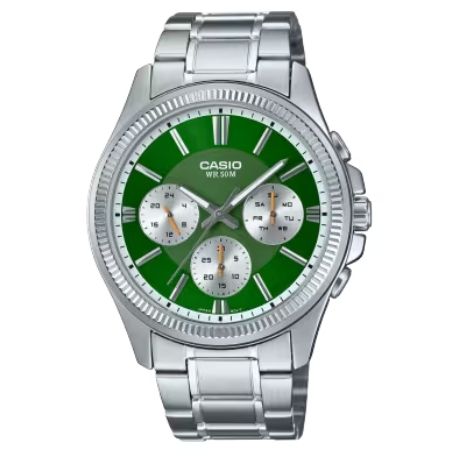 CASIO Mod. DAY DATE MULTIFUNCTION - GREEN WATCHES