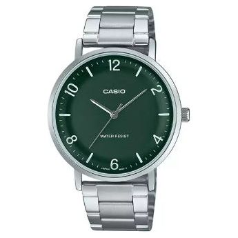 CASIO COLLECTION Mod. MINIMAL. METAL - GREEN MTP-VT03D-3BDF