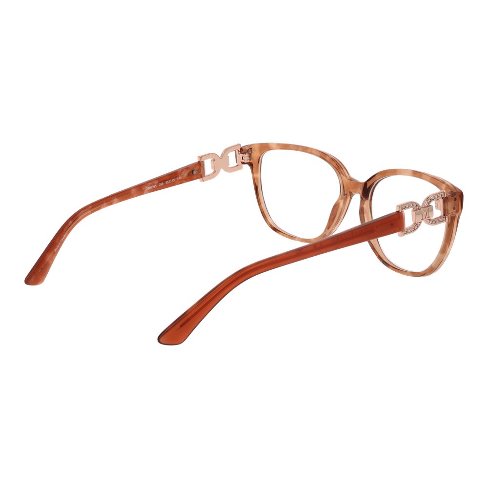 Marciano by Guess Orange Acetate Glasses (Frames) with butterfly style and full-rim design, perfect for women.