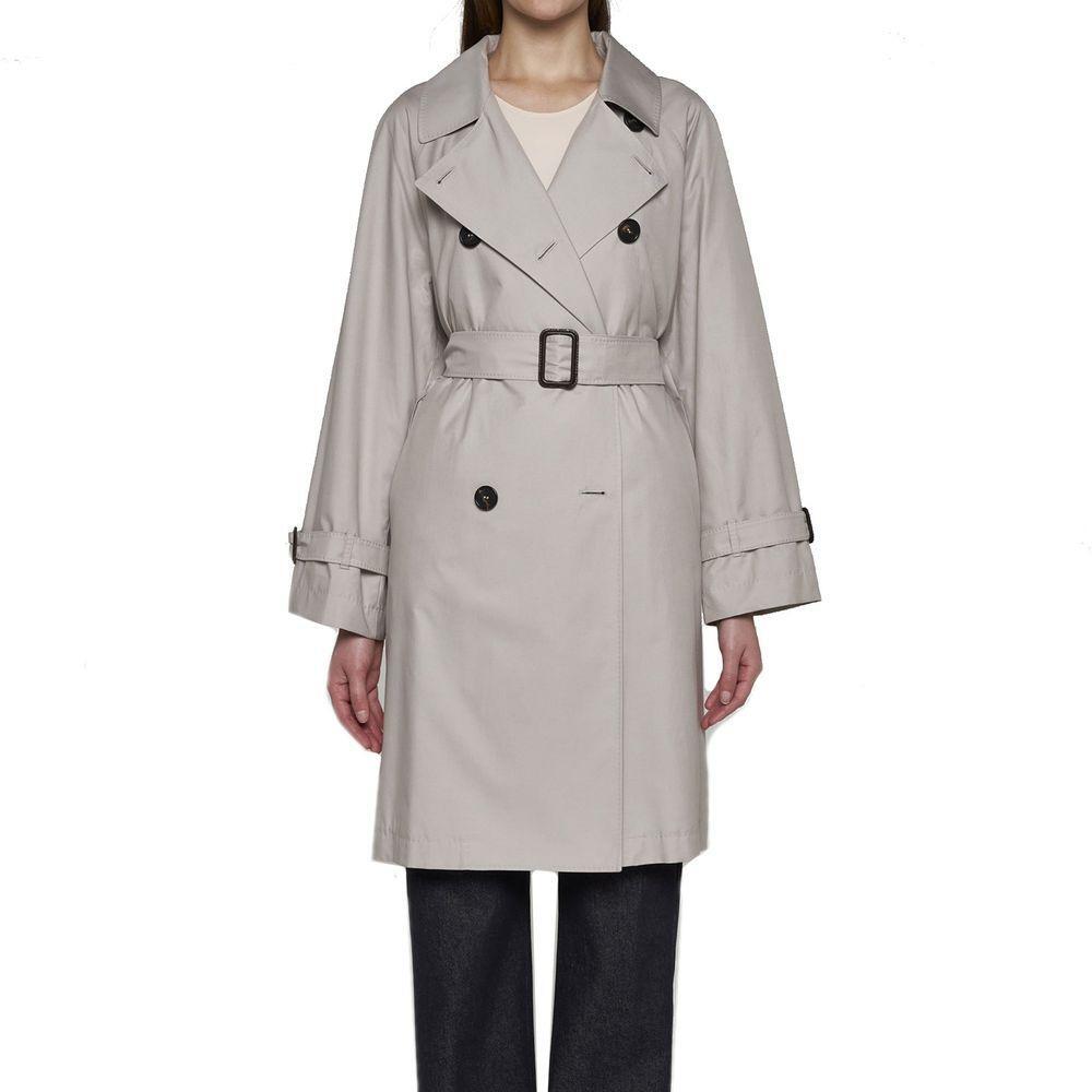 Max Mara Blend Cotton Trench Coat MA-8735522881748-IT46 | S