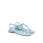 Miu Miu Blue Patent Leather Sandal 1728,67397976224,Blue,EU36/US6,EU37/US7,Miu Miu,New with tags,Sandals - Women - Shoes,Shoes,Women,Women - Shoes Miu Miu MI-514267320013813-EU36/US6