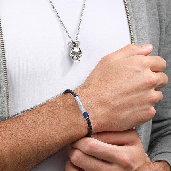 POLICE JEWELS JEWELRY Mod. PEAGB0002402 Bracelet POLICE JEWELS Light Gray