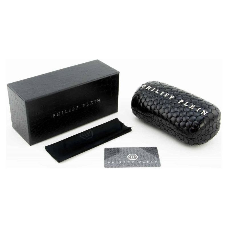 PHILIPP PLEIN SUNGLASSES Mod. SPP065S SHINY NIGHT BLUE SPP065S-0700 55-16-145
