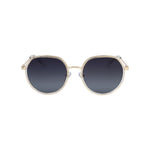 Polaroid Gold Stainless Steel Sunglasses 1728,67434610848,Gold,New with tags,Polaroid,Unisex,Unisex Sunglasses - Sunglasses Polaroid POPLD4160GSXJ5GAC