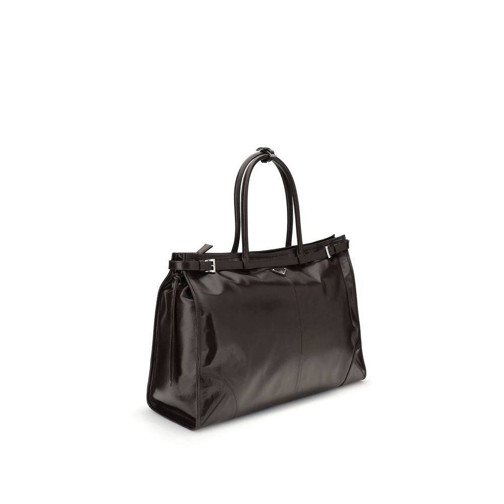 Prada Leather Duffle Bag PR2VG128VOOO2CYRF01D6BB
