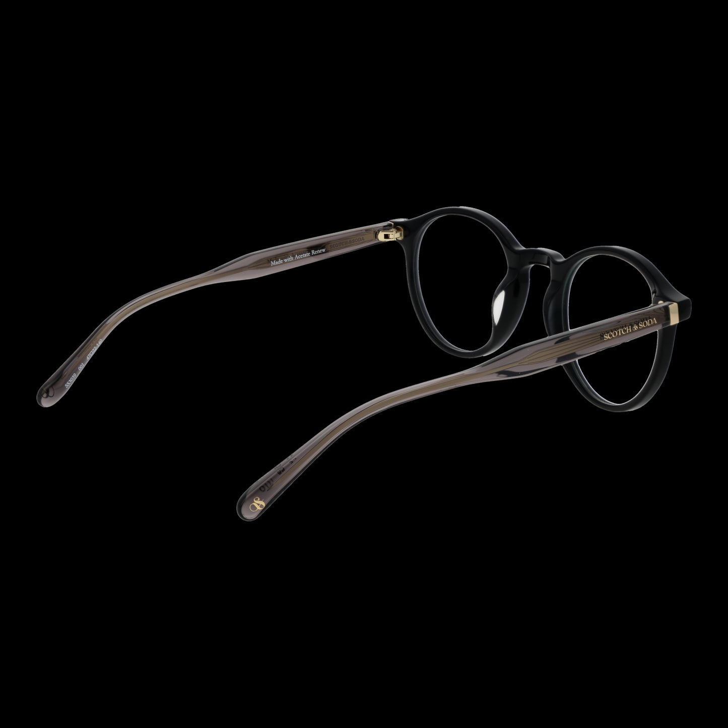 SCOTCH & SODA MOD. SS3039 54001 stylish ladies' glasses in elegant black design.