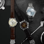 SEIKO PRESAGE Mod. COCKTAIL AUTOMATIC - LEATHER, CREAM-7