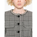 Self-portrait Jackets Black PF25-111JBLACK/WHITE-AI25