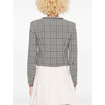 Self-portrait Jackets Black PF25-111JBLACK/WHITE-AI25