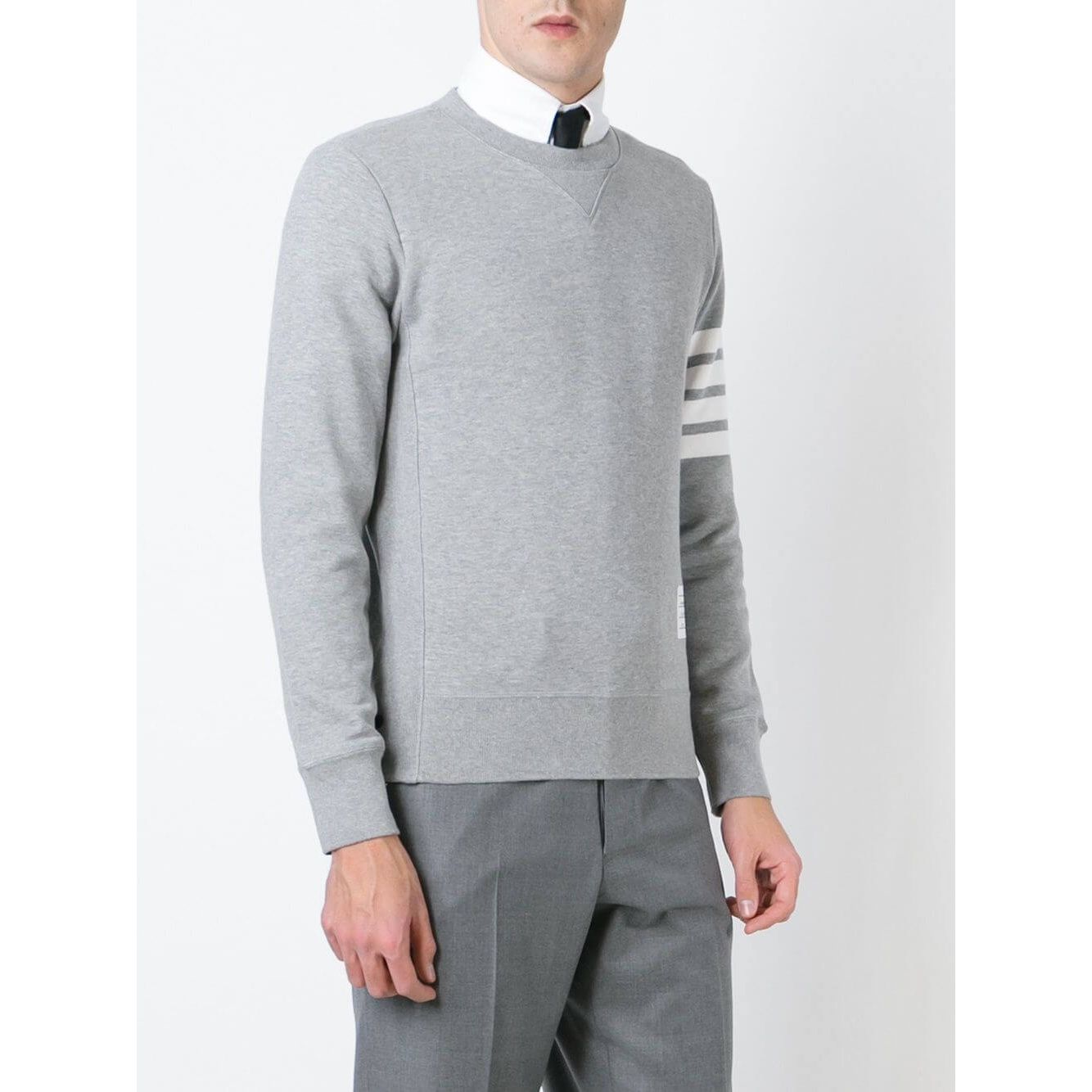 Thom Browne Sweaters Grey Topwear