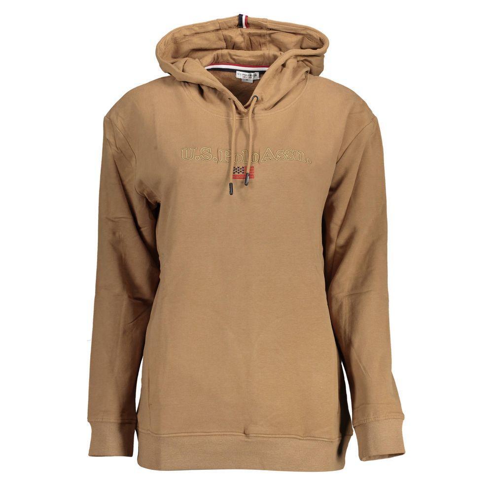 U.S. POLO ASSN. Brown Cotton Sweater US-16964-XL