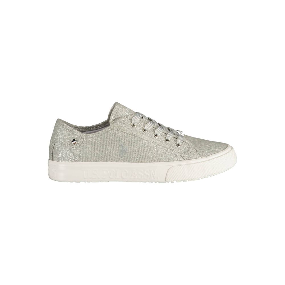 U.S. POLO ASSN. Gray Polyester Sneaker