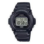 CASIO TIMELESS COLLECTION Mod. SPORT- ILLUMINATOR. WR 50M. ALARM. CHRONOGRAPH W-219H-1ACVF