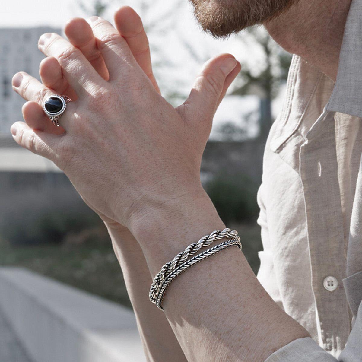 ALBERT M. JEWELS JEWELRY Mod. WSOX00436.S Bracelet ALBERT M. JEWELS Dim Gray