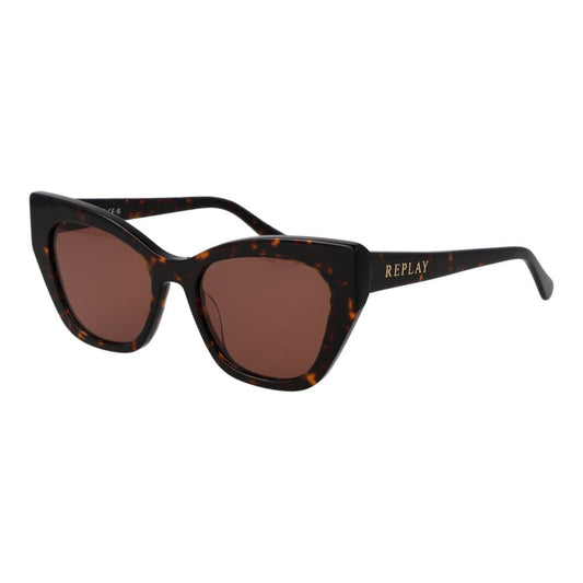 Replay Brown Plastic Sunglasses 1728,67345776800,Accessories,Brown,Glasses and Sunglasses - Accessories,New with tags,Replay,Sunglasses - Glasses and Sunglasses - Accessories,Women