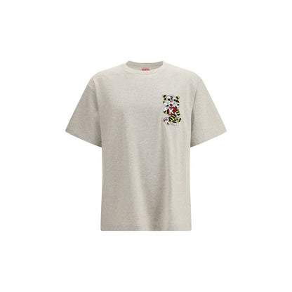 Kenzo Gray Cotton Sportswear