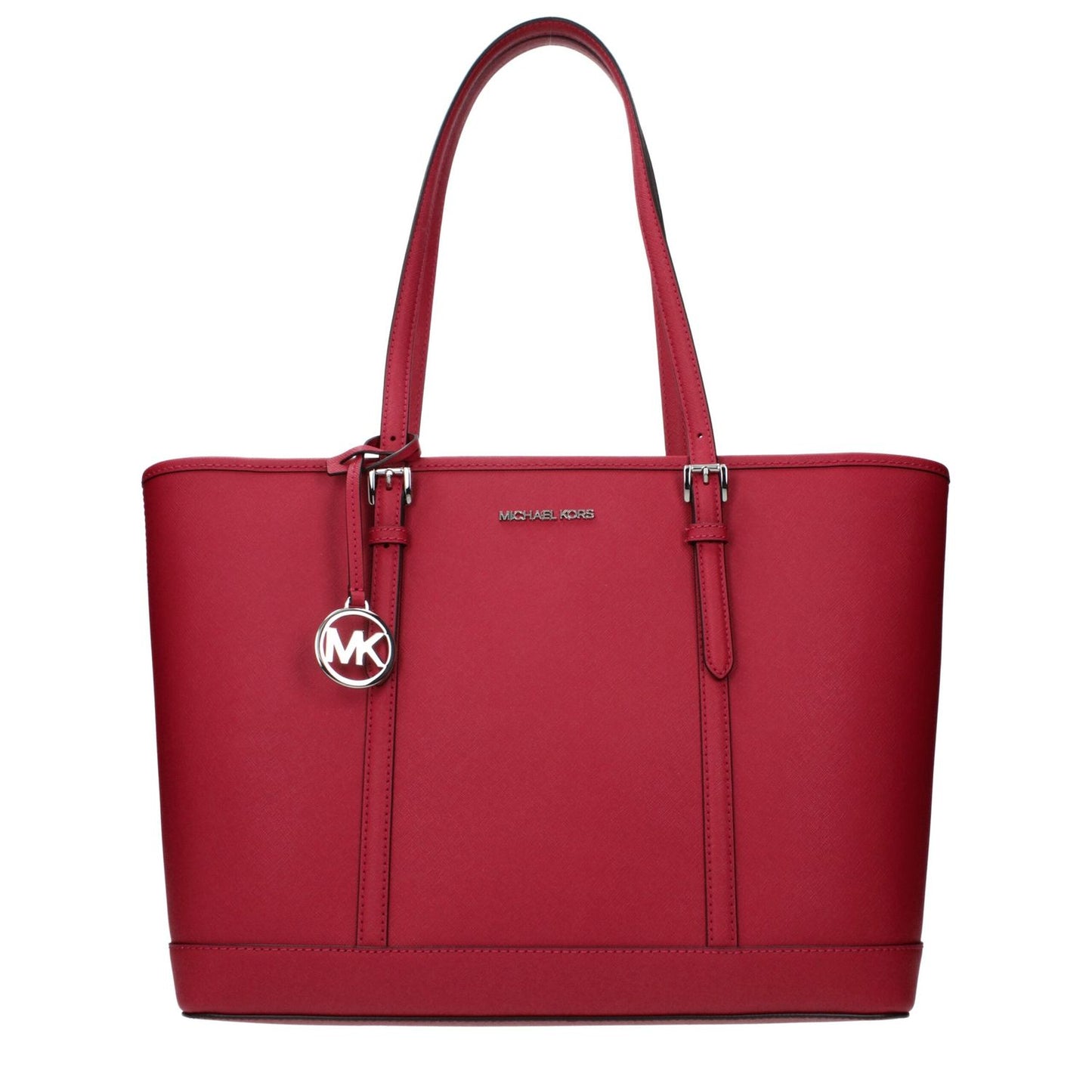 Michael Kors Red Leather Shoulder Bag 1728,75667636384,Bags,Michael Kors,New with tags,Red,Shoulder Bags - Bags,Women