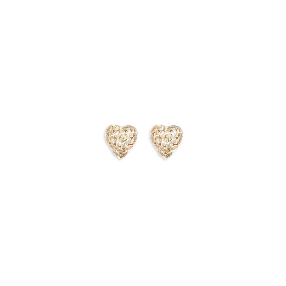 Self-Portrait Gold Brass Earrings 1728,72470364320,Accessories,Earrings - Jewellery - Accessories,Gold,Jewellery - Accessories,New with tags,One Size,Self-Portrait,Women