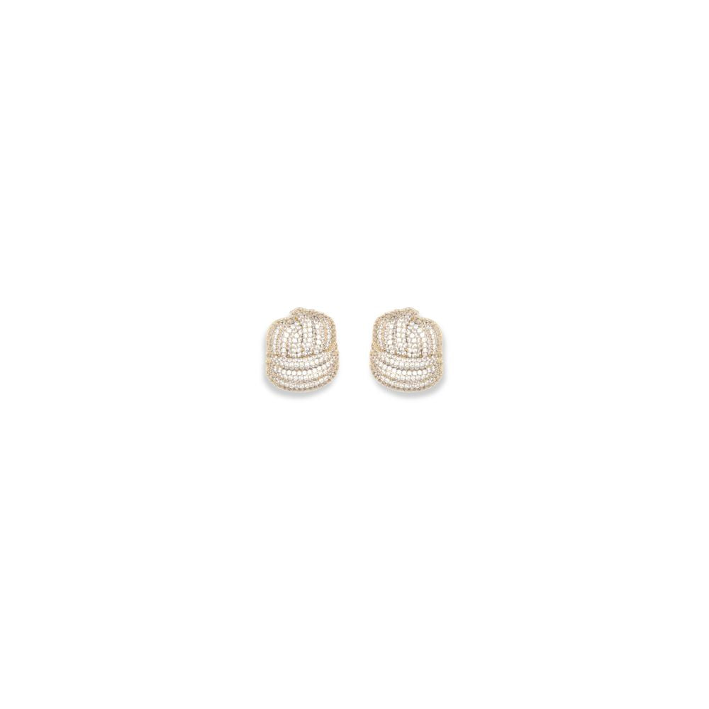 Self-Portrait Gold Brass Earrings 1728,72470364320,Accessories,Earrings - Jewellery - Accessories,Gold,Jewellery - Accessories,New with tags,One Size,Self-Portrait,Women