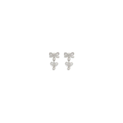 Self-Portrait Silver Brass Earrings 1728,72470364320,Accessories,Earrings - Jewellery - Accessories,Jewellery - Accessories,New with tags,One Size,Self-Portrait,Silver,Women