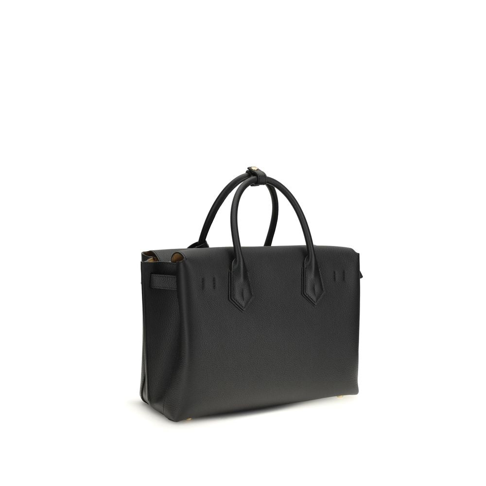 MCM Black Calf Leather Bos Taurus Handbag 1728,72470364320,Bags,Black,Handbags - Bags,MCM,New with tags,Women