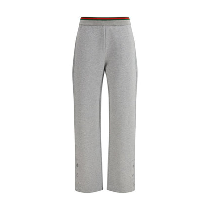 Gucci Gray Cotton Casual Pants 1728,72470364320,Casual Pants - Pants - Clothing,Clothing,Gray,Gucci,New with tags,Pants - Clothing,S,Women,XS