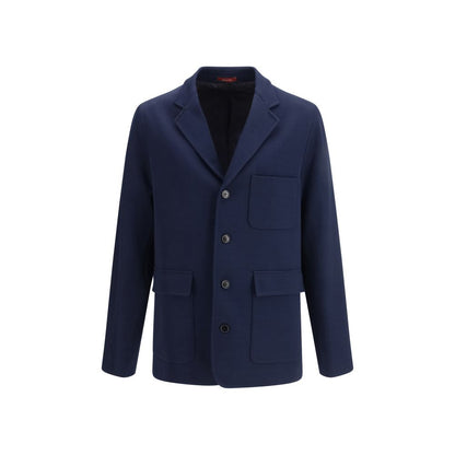 Gucci Blue Cotton Coat 1728,72470364320,Blue,Clothing,Coats - Jackets & Coats - Clothing,Gucci,IT44 | XS,IT46 | S,IT48 | M,Jackets & Coats - Clothing,Men,New with tags