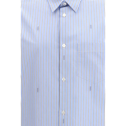 Gucci Blue Cotton Pattern Shirt 15.5,15.75,16,1728,72470364320,Blue,Clothing,Gucci,Men,New with tags,Pattern - Shirts - Clothing,Shirts - Clothing