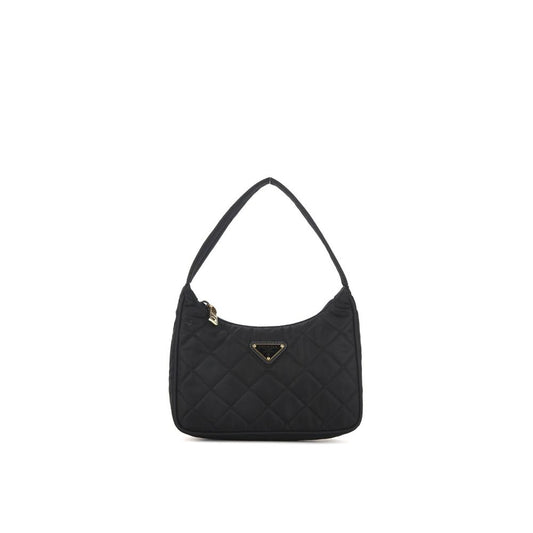 Prada Black Nylon Shoulder Bag 1728,75611013280,Bags,Black,New with tags,Prada,Shoulder Bags - Bags,Women