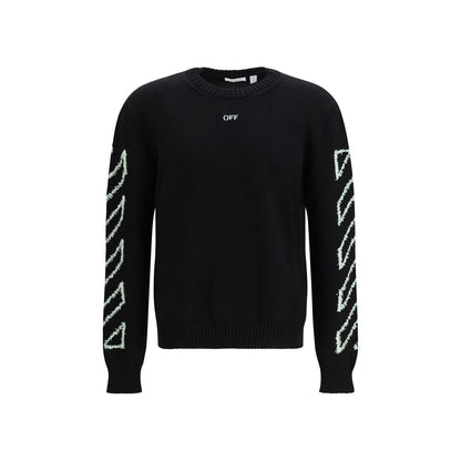 Off-White Black Cotton Sweatshirt 1728,72470364320,Black,Clothing,L,M,Men,New with tags,Off-White,S,Sweaters - Clothing,Sweatshirts - Sweaters - Clothing