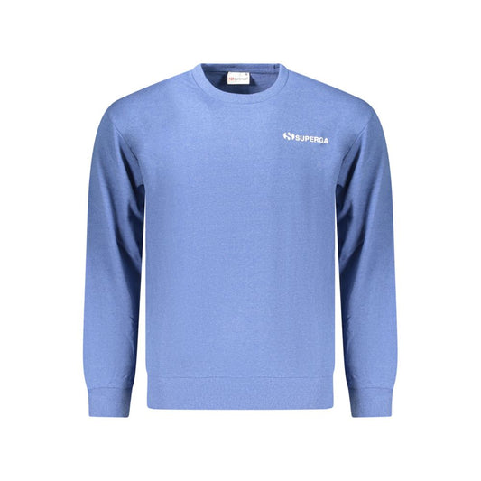 Superga Blue Cotton Sweatshirt