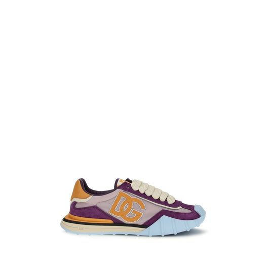 Dolce & Gabbana Multicolor Polyamide Athletic Sneakers 1728,72470364320,Athletic - Sneakers - Shoes,Dolce & Gabbana,EU36.5/US6.5,EU36/US6,EU37/US7,Multicolor,New with tags,Shoes,Sneakers - Shoes,Women